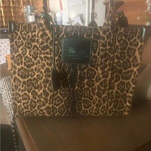 Kurt Geiger Leopard Print Shoulder Bag
